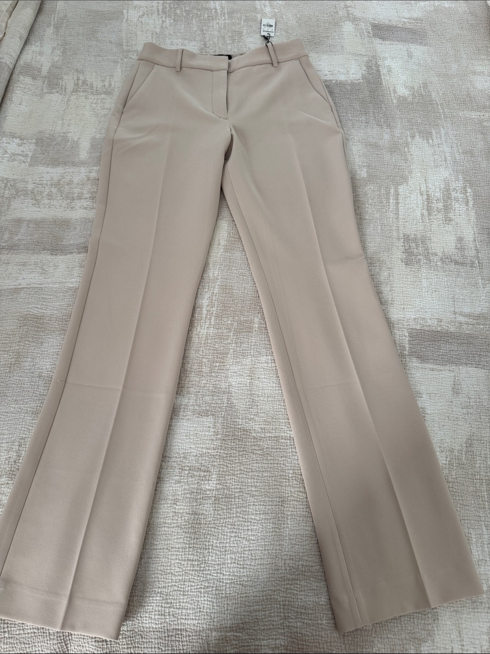 Express Women's Boot-Cut Dress Pants in Beige